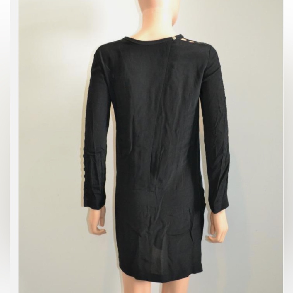 IRO Black Sheath Long Sleeve Dress for Night Out